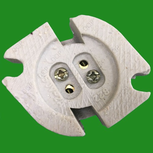 6x Bayonet B22 BC Ceramic Side Fixing Lamp Bulb Holders, Coughtrie Replacements - Picture 4 of 5
