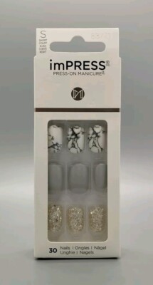KISS: imPRESS - Press-On Manicure - 30 Künstliche Nägel - Short - 83771