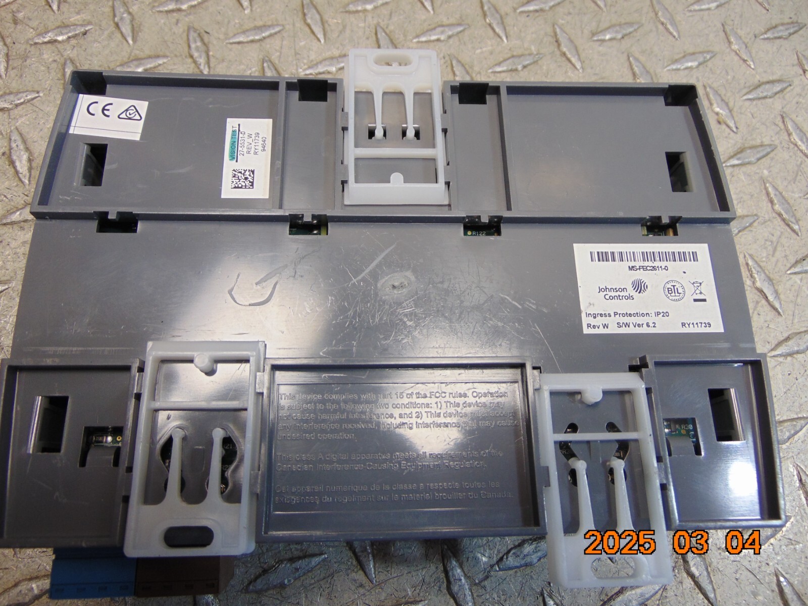JOHNSON CONTROLS MS-FEC2611-0 CONTROLLER
