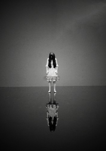 3d Print 1 64 The Ring Horror Hand Painted Sadako Fit 1 64 Car Diorama Street Ebay