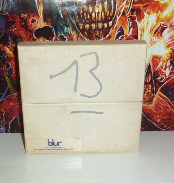 BLUR 13 LTD. ED. numbered box set with poster and enhanced CD