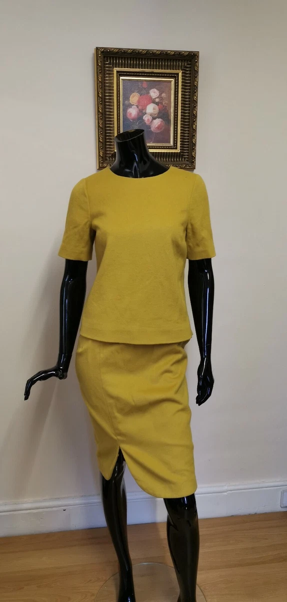 Hobbs clearance mustard skirt