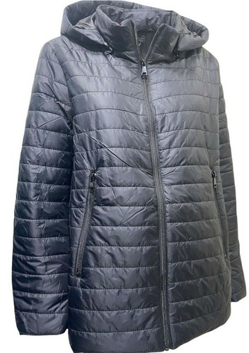 PIUMINO 100 GRAMMI DONNA CONFORMATO GIACCA CURVY GIUBBOTTO CAPPUCCIO  REMOVIBILE | eBay