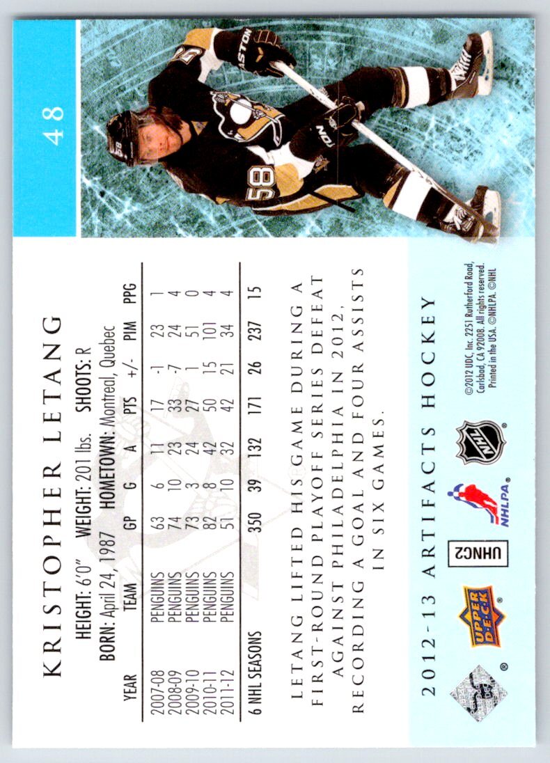 2012-13 Upper Deck Artifacts NHL Hockey Cards - U-Pick From List - Picture 97 of 201