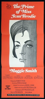 THE PRIME OF MISS JEAN BRODIE Original Daybill Movie Poster Maggie Smith