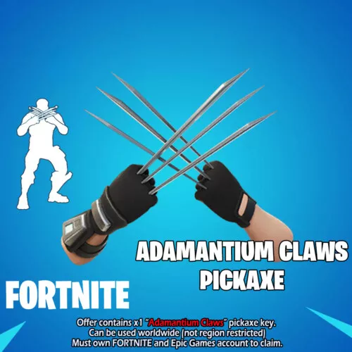 Cheapest Prices For Fortnite Wolverine Adamantium Claws Pickaxe