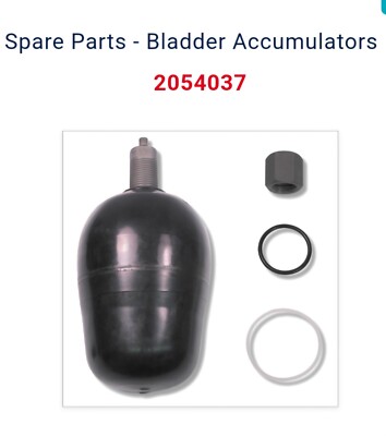 HYDAC 2054037 Accumulator Bladder/Seal Kit Repair
