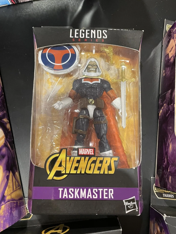 JUEGO 7 FIGURAS HASBRO MARVEL LEGENDS SERIE 6" INFINITY WAR (SIN BAF) THANOS Foto 4 de 4