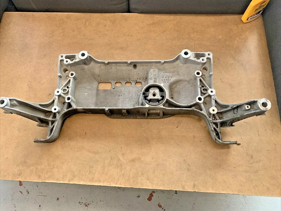 2008-2009 Audi TT Front Undercarriage Crossmember Cradle Subframe 3C0199369F - Image 2 of 4