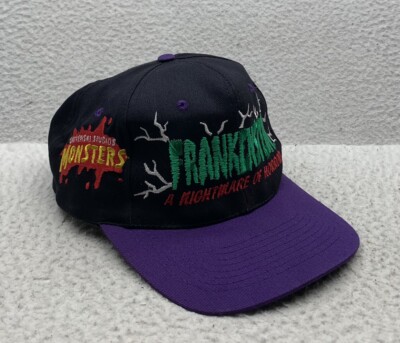 VTG KC Caps Frankenstein Snapback Hat Terry Labonte Nascar #5 Lightening Bolts