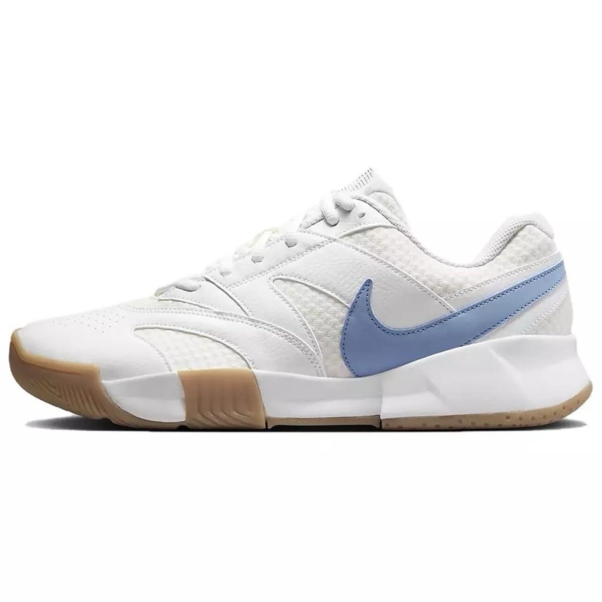 Nike Court Lite 4 Tennis Pickleball Carolina Blue White Gum