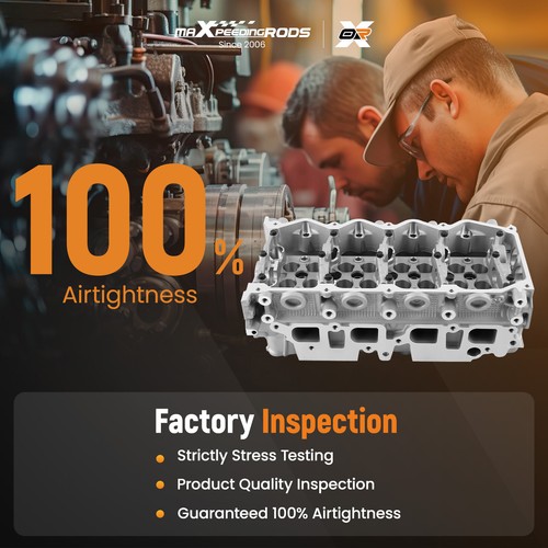 YD25 Engine Cylinder Head for Nissan Navara D40 2.5 dCi 2005-2015 11040-EC00C - Picture 5 of 16
