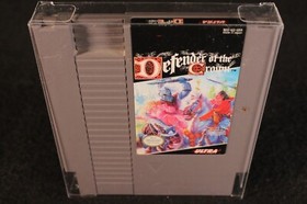 Nintendo Defender of the Crown NES vintage original video game cartridge 1989