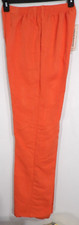 Alfred Dunner Tuscan Sunset Tangerine Pull on Pants Size 8 26x31 PR435