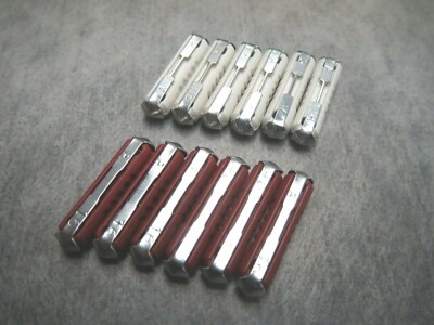 White 8A & Red 16A Fuse Audi VW Porsche Made in Germany Pack of 12 - Ships Fast!