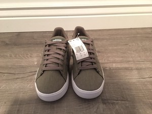 adidas green canvas shoes