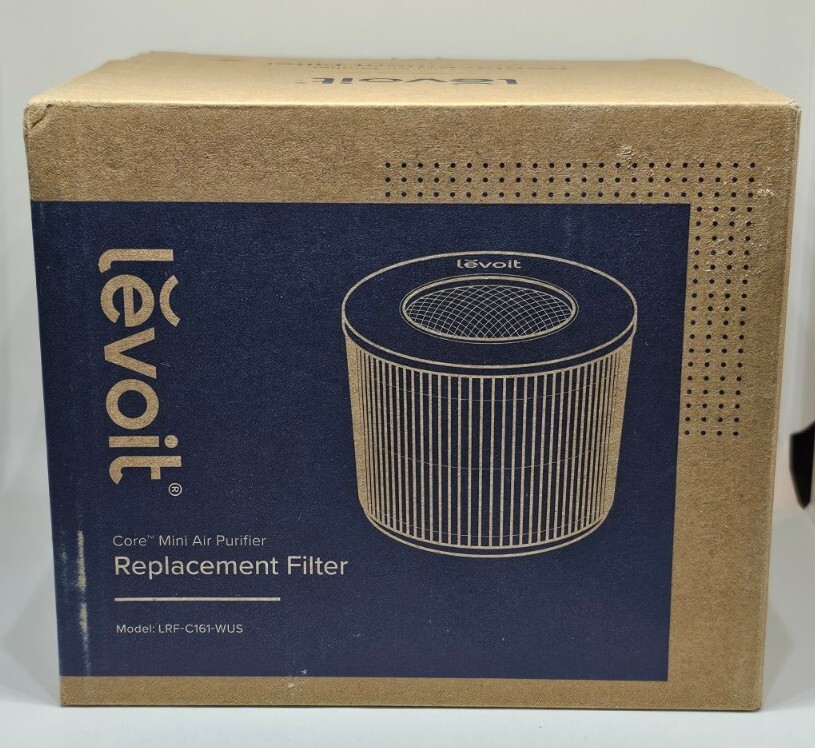 LEVOIT Core Mini Air Purifier OEM Replacement HEPA Filter LRF-C161-WUS