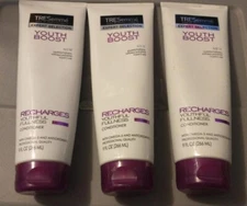 3 Tresemme Youth Boost Conditioner Recharges Fullness Conditioner 9 oz each 
