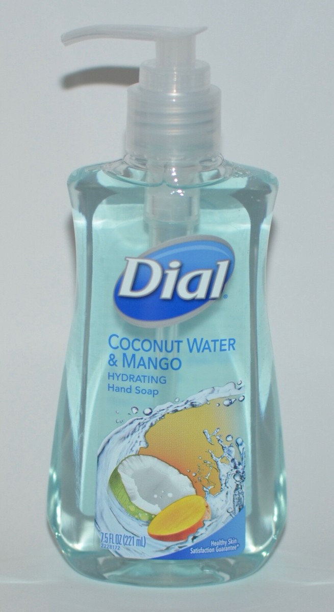 DIAL COCONUT WATER MANGO HYDRATING LIQUID HAND SOAP WASH PUMP