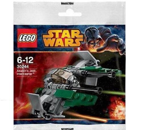 LEGO Star Wars Anakins Jedi Interceptor / Abfangjäger NEU 2014 30244 - Afbeelding 1 van 1