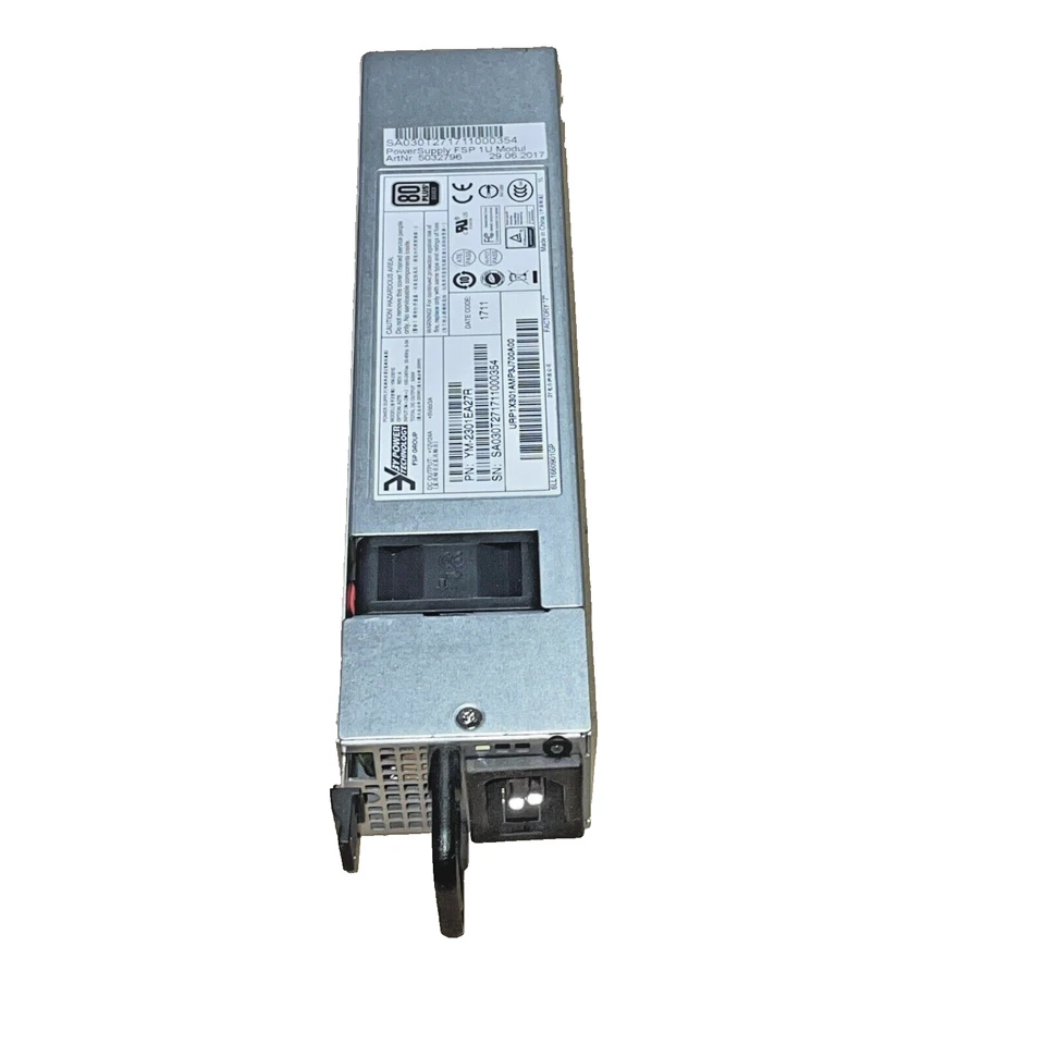 3Y Power Technology YM-2301E Rev: A 300W 80 Plus FSP 1U Netzteil - Bild 2 von 3