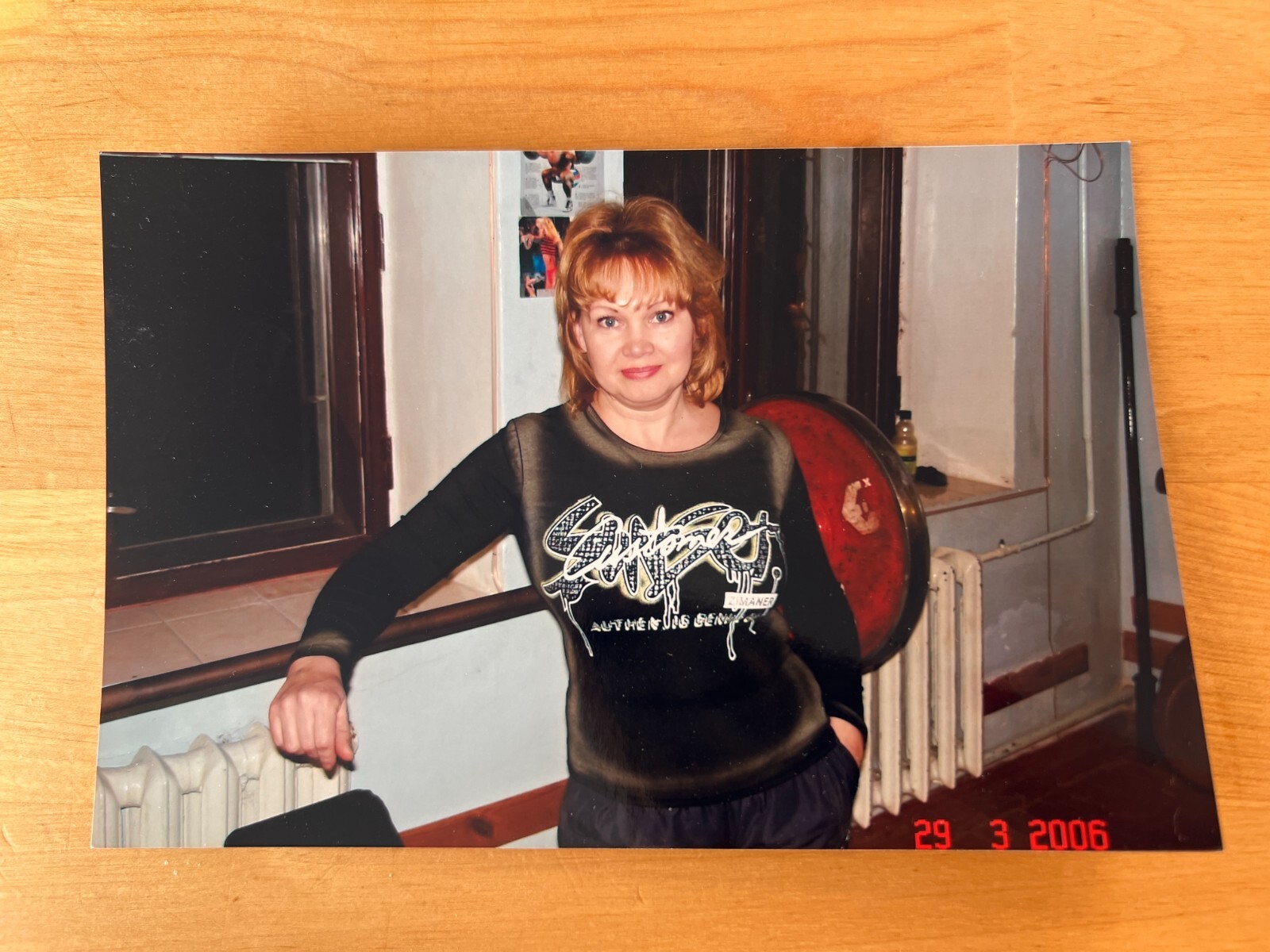 LOTTO Tuta sportiva sportiva trucco palestra giovane donna anni 90 foto vintage