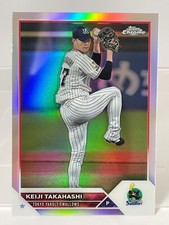 Keiji Takahashi 2023 Topps Chrome NPB Refractor #185 Tokyo Yakult Swallows