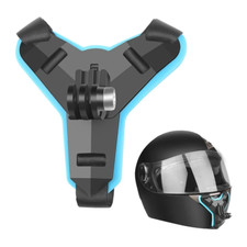 SUPPORTO MENTONIERA GOPRO HERO ATTACCO CASCO INTEGRALE MOTO BICI ACTION CAM
