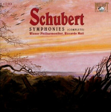Schubert Complete Symphonies RICCARDO MUTI Brilliant Classics 4 CD Box EX/NM