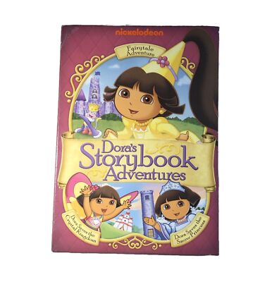 Dora the Explorer Dora's Storybook Adventures New DVD Set of 3