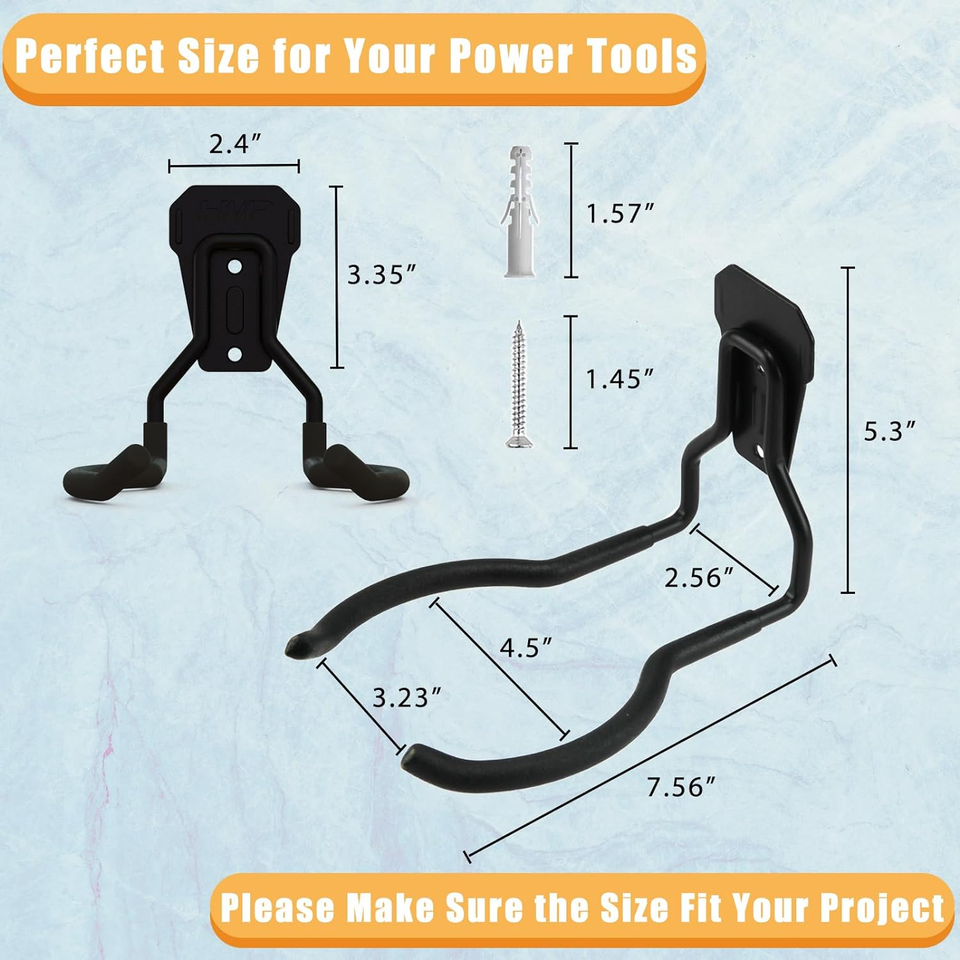 weedeater Hanger, String Trimmer Hanger, Weed Eater Rack, Garage Wall