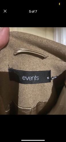 🌿Events Jacket With Tie Size 16 - Picture 5 of 7