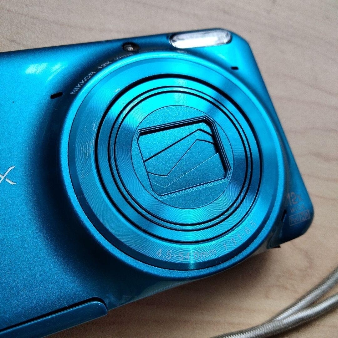 Nikon COOLPIX S6500 ブルー　#146 Nikon COOLPIX S6500 16.0MP 12x Zoom Blue Compact Digital