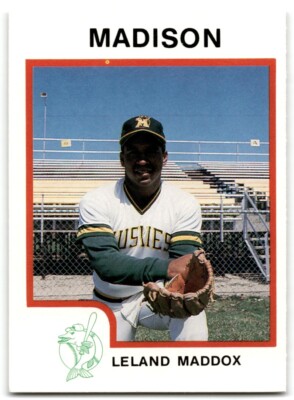 1987 ProCards Leland Maddox Madison Muskies #500