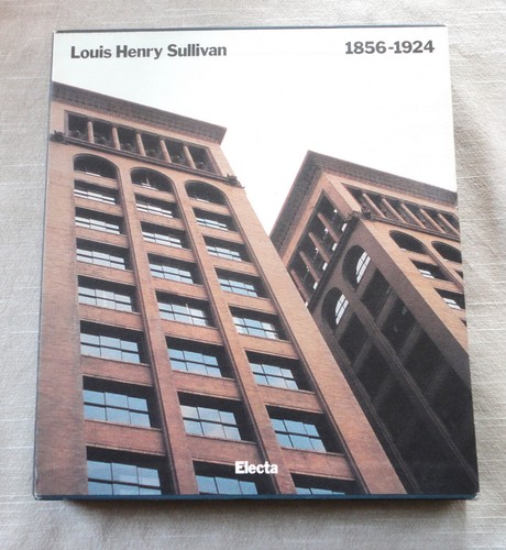 1995 Unread 1st Edition Italy Louis Henry Sullivan 1856-1924 Mario Manieri Elia - Bild 6 von 8