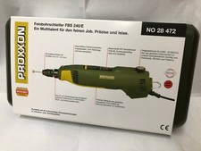 PROXXON TRAPANO FRESATORE FBS240E CON 43 UTENSILI ROTATIVI DI ALTA QUALITA' 