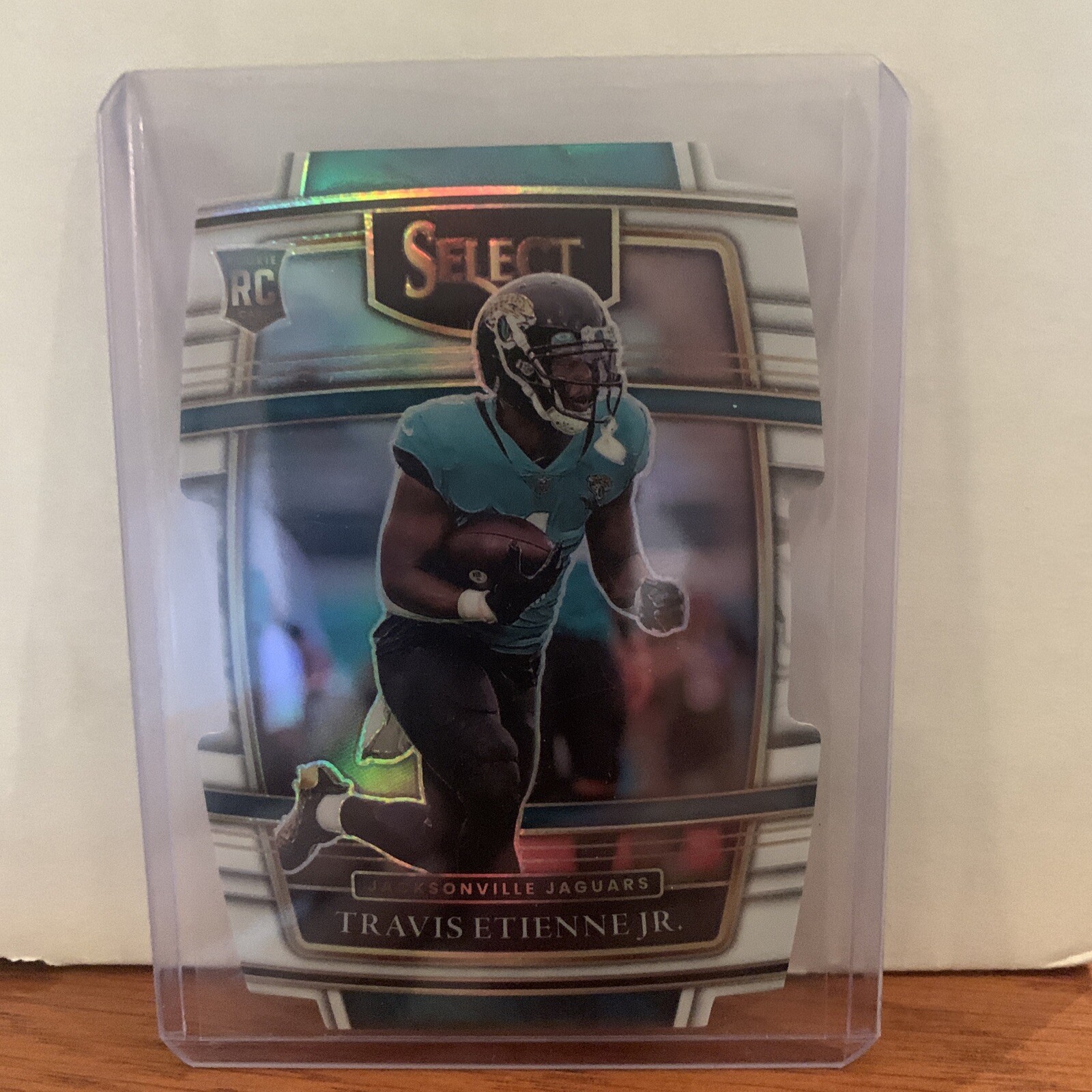 2021 Select Travis Etienne White Prizm Concourse Die-Cut Rookie RC #99/99💥