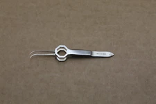 Octagon Curved-Tip Forceps