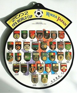 2002 WORLD CUP  / 32 PIN SET OF NATIONAL TEAM  SOCCER FEDERATION LOGOS