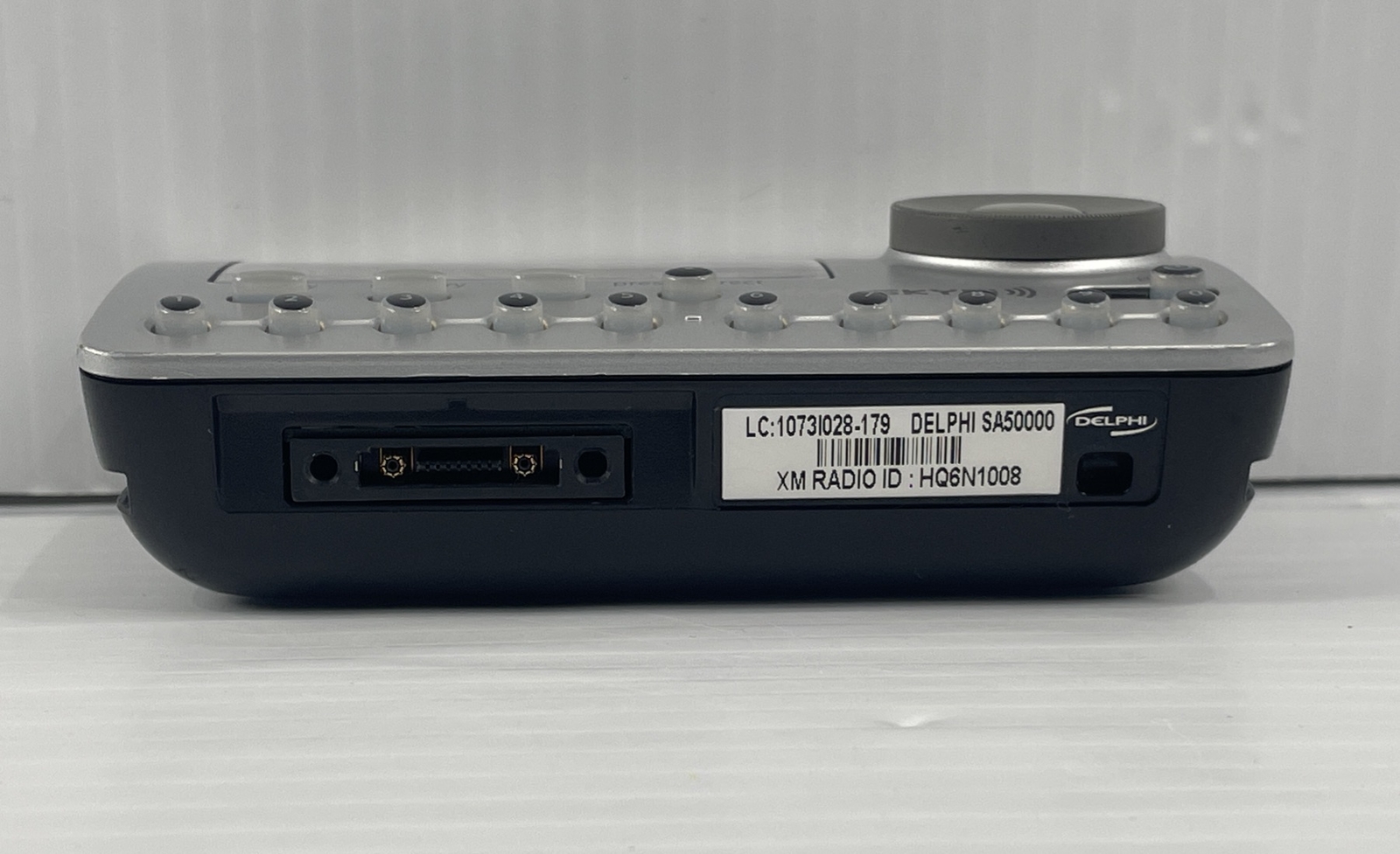 Delphi Sirius/XM SA10001 Satellite Radio Boombox SA5000 Receiver Remote