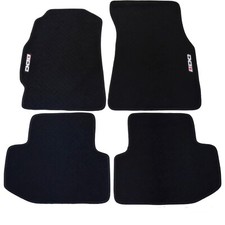 Black Dc Floor Mat Carpet Custom Fits 1994 To 2001 Acura Integra Gsr Rs Ls Gs