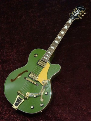 Epiphone Electric Guitar Emperor Swingster Forest Green Metallic Ebay