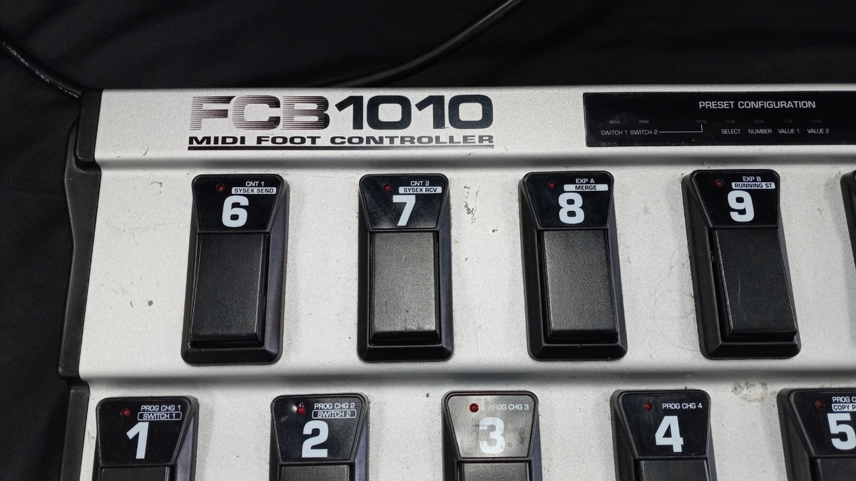 Behringer FCB1010 MIDI Foot Controller w/ Power Supply | eBay