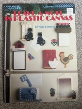 Leisure Arts Leave A Note In Plastic Canvas Leaflet 1291