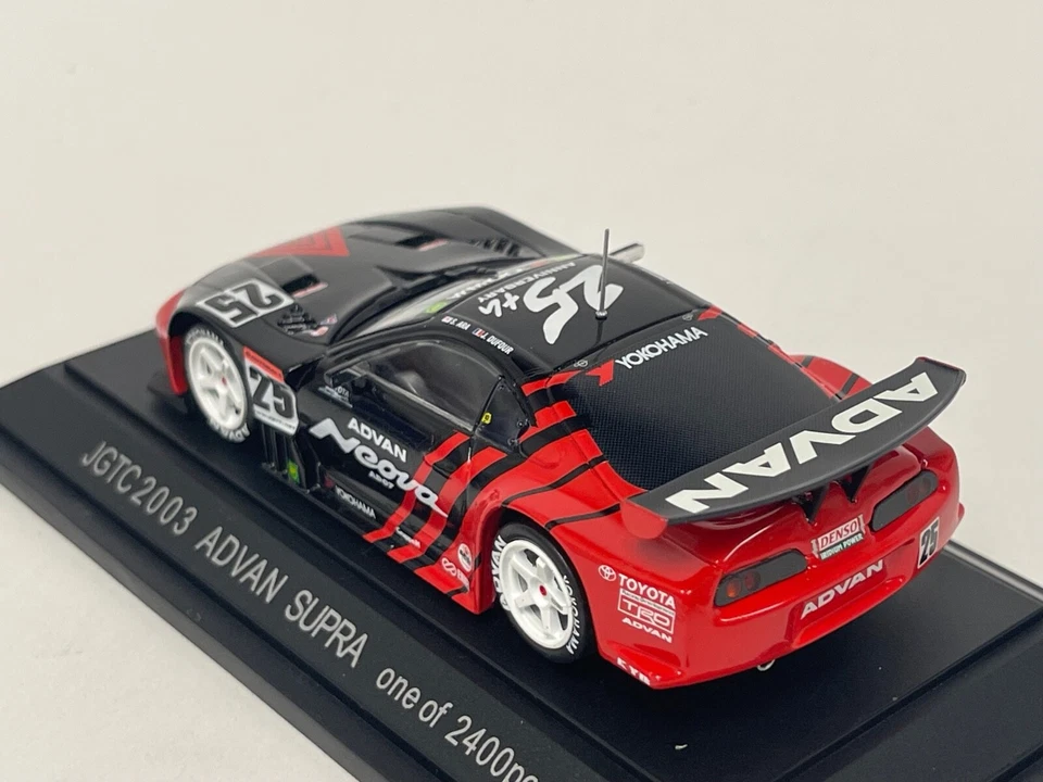 Coche #25 #466 1/43 Ebbro Advan Tom's Toyota Supra JGTC 2003.  CS983 Foto 2 de 4