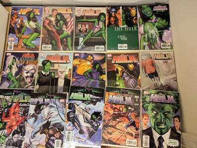 She-Hulk Vol 2 High Grade Marvel 2005 19 Greg Horn Covers, VF/NM+ 