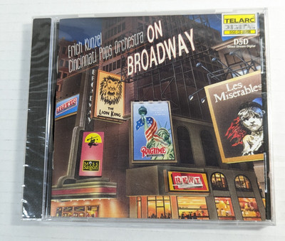 - 1999 CINCINNATI POP ORCHESTRA ERICH KUNZEL ON BROADWAY TELARC DSD CD 80498 New