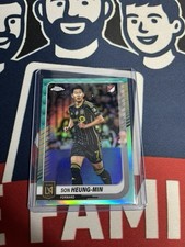 2025 TOPPS CHROME MLS SON HEUNG-MIN AQUA REFRACTOR /199 #68 LAFC