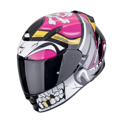 Scorpion Exo-491 Pirate Integralhelm pink