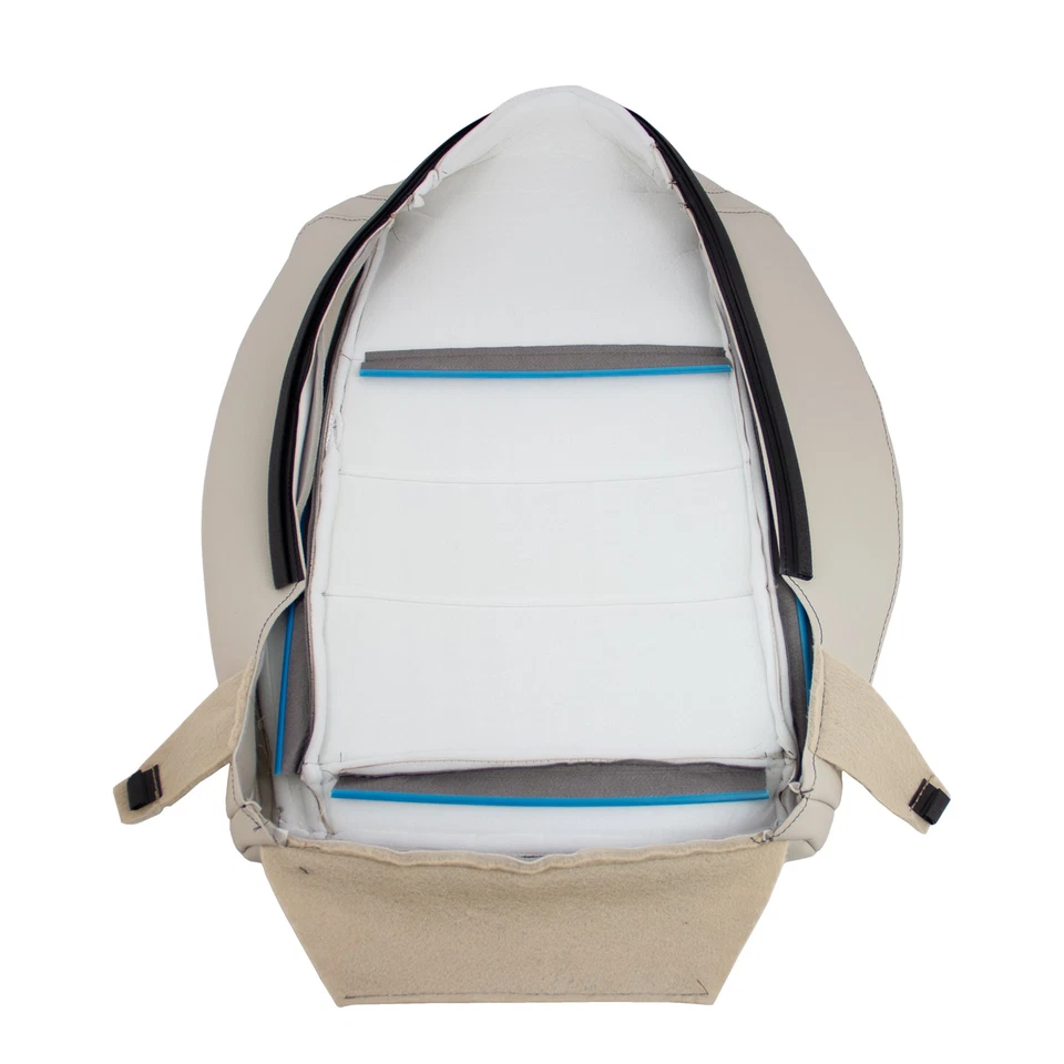 Cubierta inferior del conductor de cuero sintético tostado para Mercedes Benz GLE350 GLE450 2020-2025 Foto 2 de 4